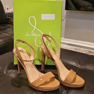 Sam Edelman Camel Strap Heels